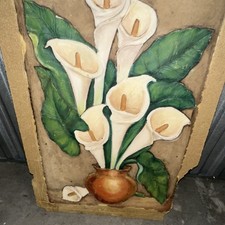 Targa decorativa floreale