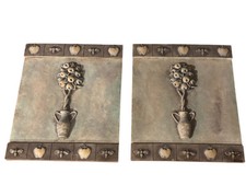 Set 2 targhette da parete