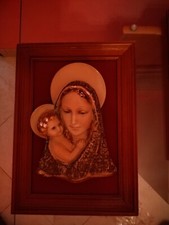 Quadro Sacro Con Madonna In