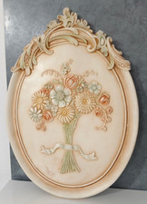 QUADRO A RILIEVO CON FIORI